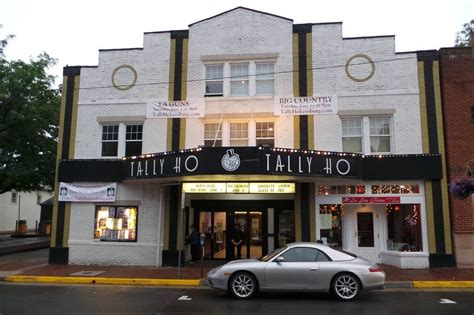 Tally ho theater virginia - The Tally Ho Theatre is the stuff of local legend. The historic theatre opened in 1931, and until 2000, it was one of America’s best small movie houses. ... King Street has oyster joints across ...